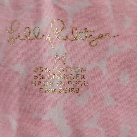 Lilly Pulitzer Merrill Little Flamenco Tank Top Sz M - Picture 4 of 6